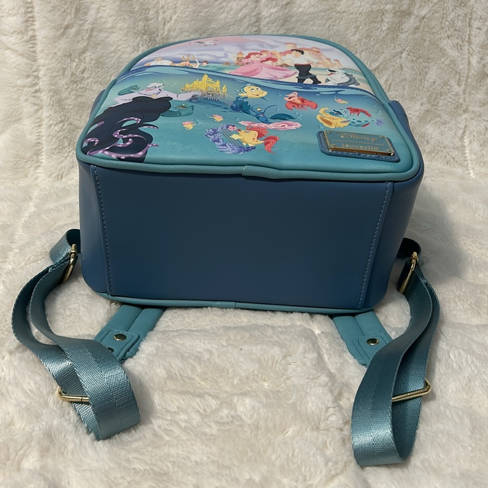 Disney Little Mermaid Loungefly Backpack - Picture 5 of 6